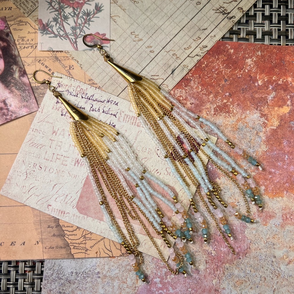 Boho style earrings